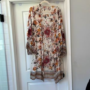 Floral kimono
